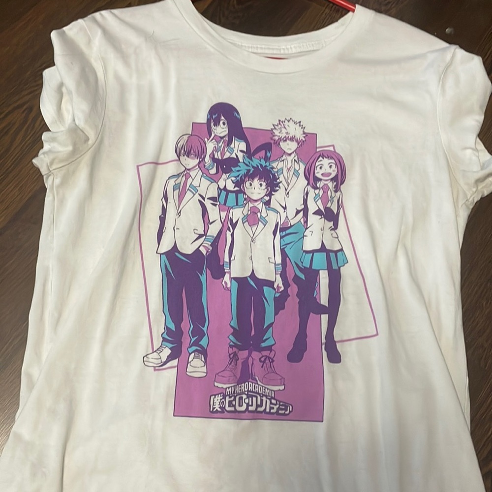 My hero academia shirt